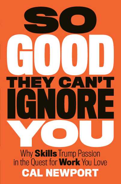 so good they cant ignore you book cover
