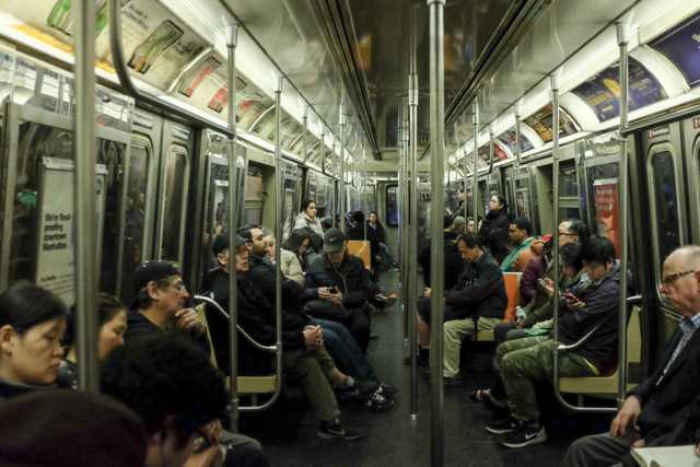 subway ride NYC