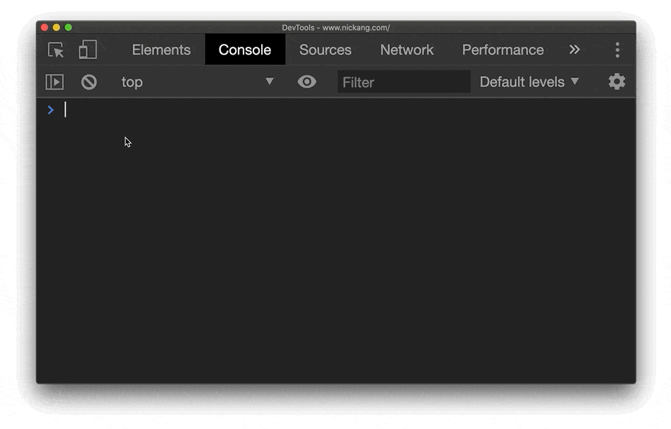 you can use REPL directly in the chrome browser's console to run computations that involve new functions too