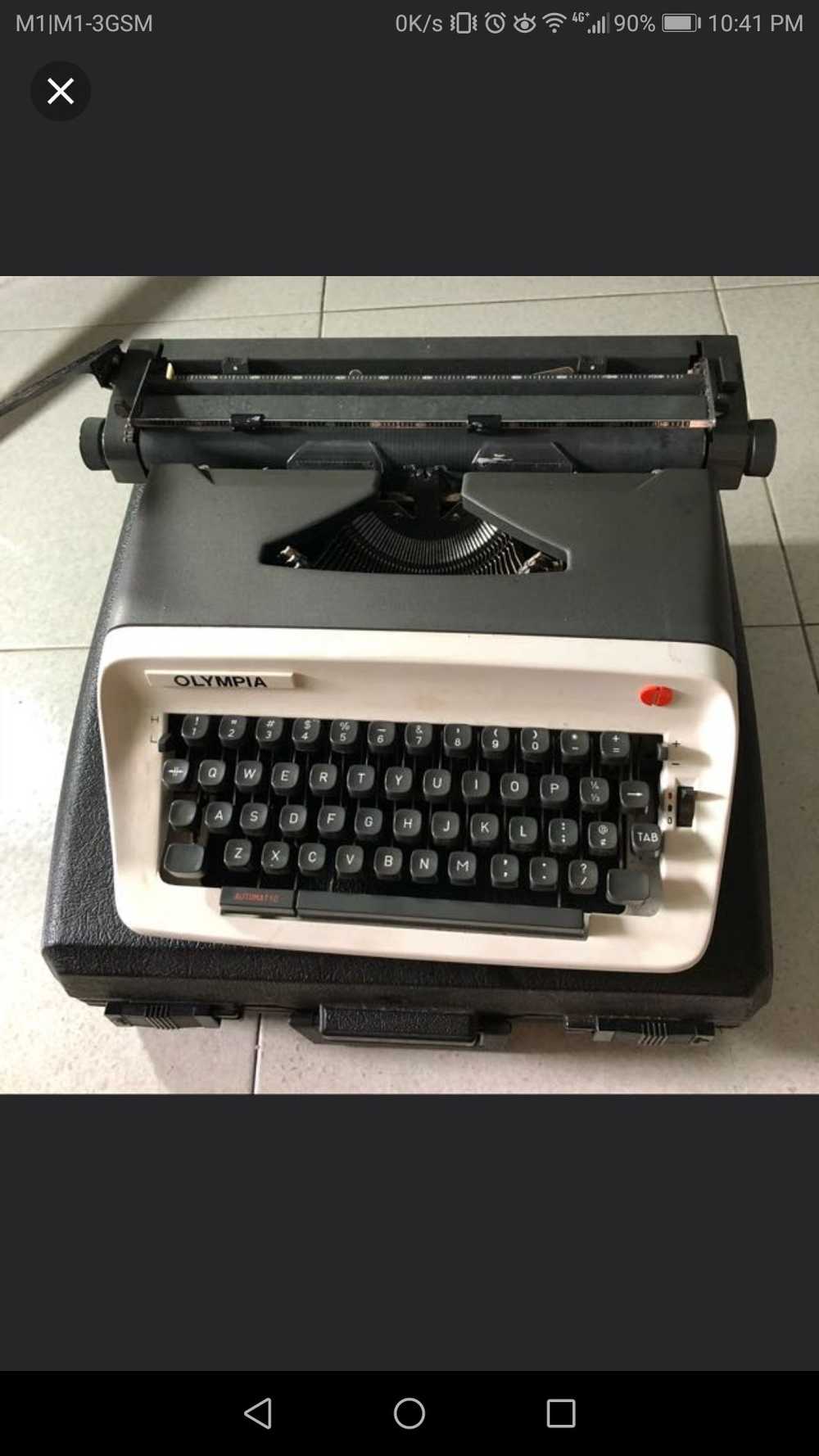 Carousell typewriter olympia b12
