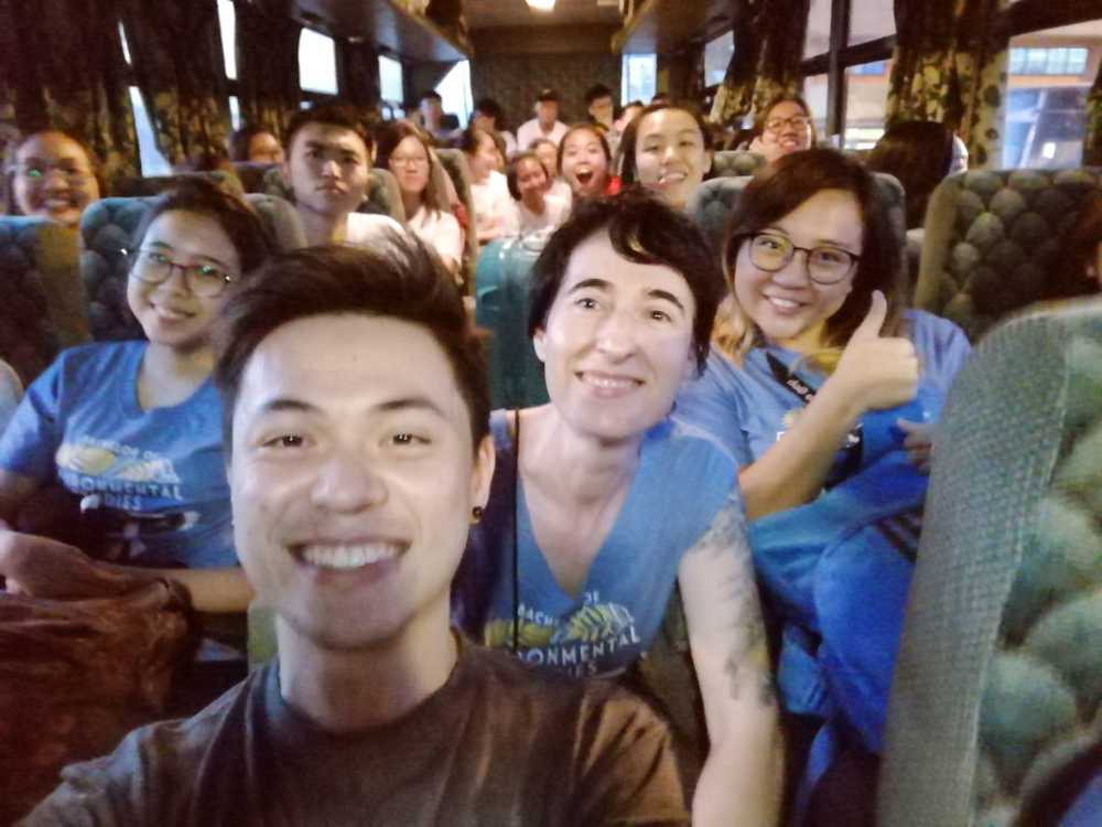 bus ride bohol philippines NUS BES nickang blog